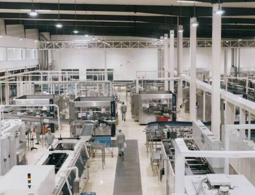 Painting Manufacturing Plants With Active Production Lines