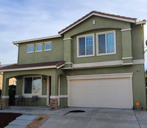 sage green house paint in Clayton, California
