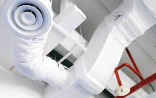 how to paint HVAC ducts without affecting airflow