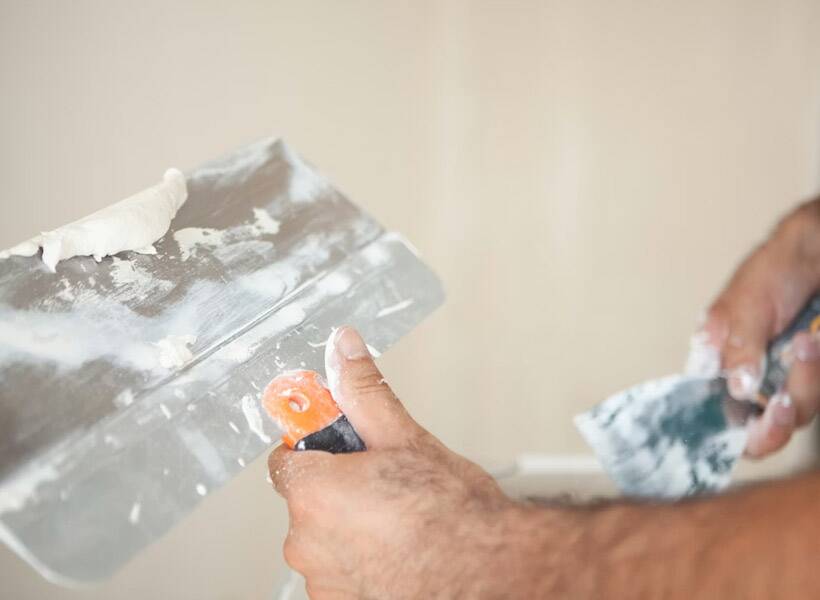 the right way to seal nail pops before repainting interior walls