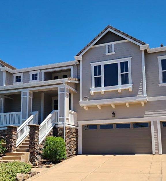 exterior painted house done by your dedicated painting contractor in Vacaville